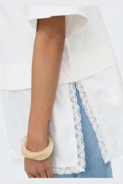 Onlmexa S/S Tee Lace Top