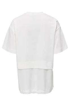 Onlmexa S/S Tee Lace Top