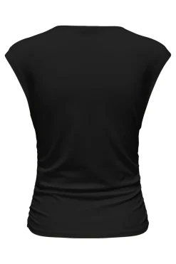 Only Onira Cap Ruching Top | T-Shirts & Toppar