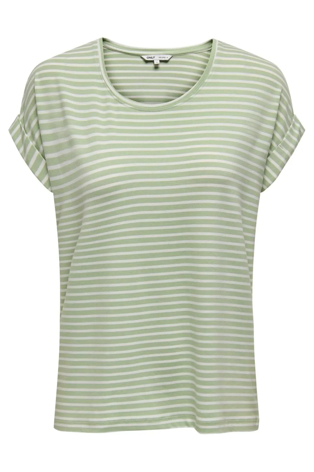 Only Onoter tripe / O-Neck Top | T-Shirts & Toppar
