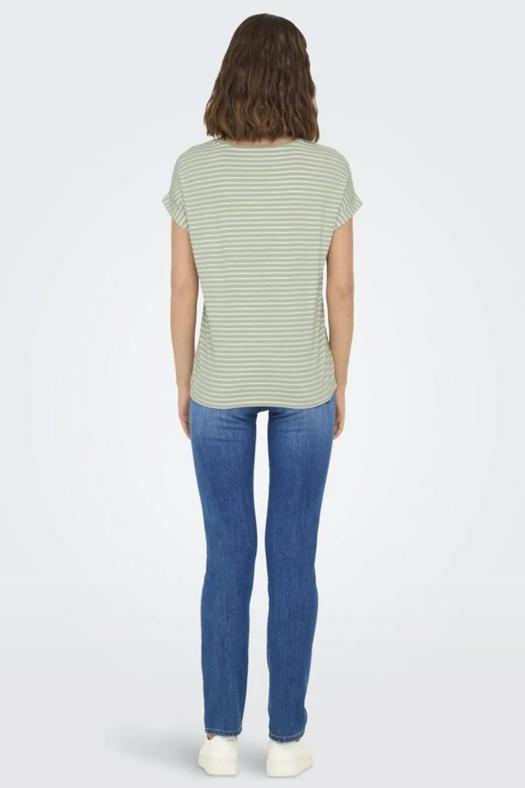 Only Onoter tripe / O-Neck Top | T-Shirts & Toppar