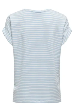 Only Onoter tripe / O-Neck Top | T-Shirts & Toppar