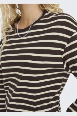 Only Onnew oph ife / O-Neck Top Box | Blusar & Skjortor