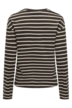 Only Onnew oph ife / O-Neck Top Box | Blusar & Skjortor