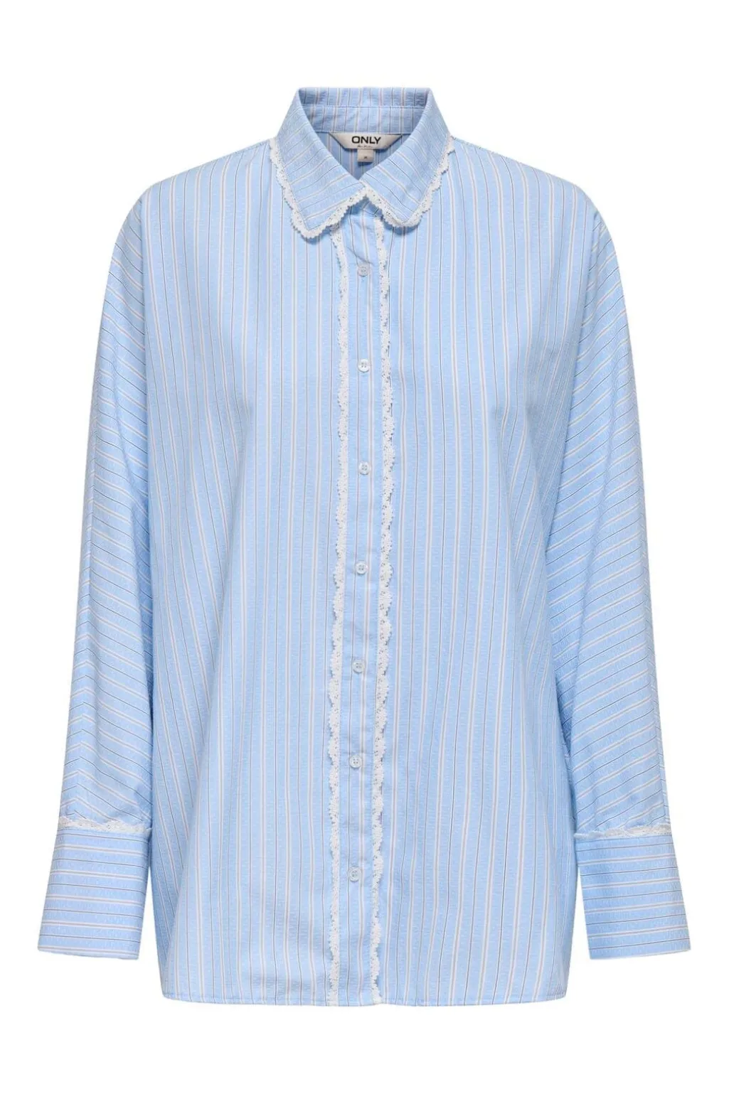 Onlosiris Ls Striped Lace Shirt