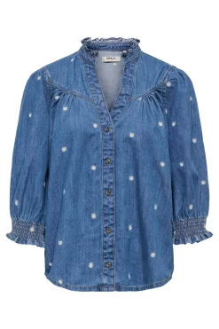Only Onraya Daiy Eb 3/4 hirt Ak | Blusar & Skjortor