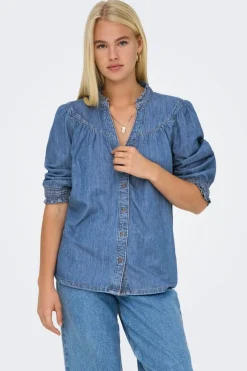 Only Onraya 3/4 hirt Ak | Blusar & Skjortor