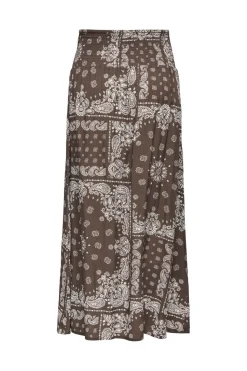 Onlsaki Ambel Long Band Skirt