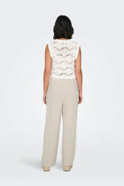 Only Onlsiesta Pull-Up Linen Bl | Set|Jeans, Leggings & Byxor