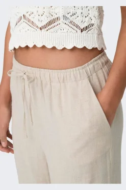Only Onlsiesta Pull-Up Linen Bl | Set|Jeans, Leggings & Byxor