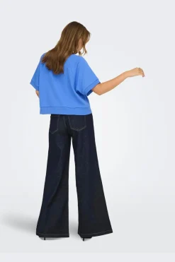 Only Onina / O-Neck Terry Eb wt | Träningsoveraller & Comfy Wear