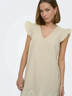 Onltulum Emb S/S Dress