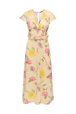 Onlvalda S/S Long Frill Dress