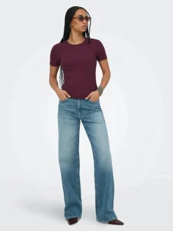 Only Onva / O-Neck Top | T-Shirts & Toppar