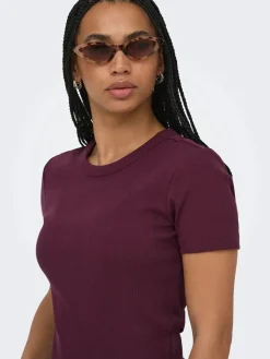 Only Onva / O-Neck Top | T-Shirts & Toppar