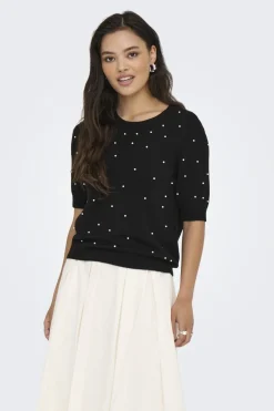 Only Onvenice ife Pear O-Neck Knt | T-Shirts & Toppar