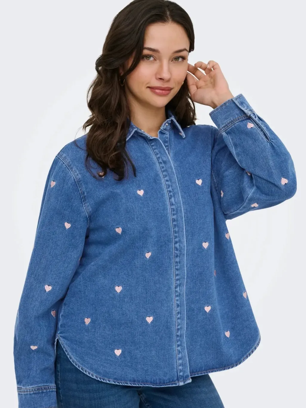 Onlvera Ls Heart Shirt Gua