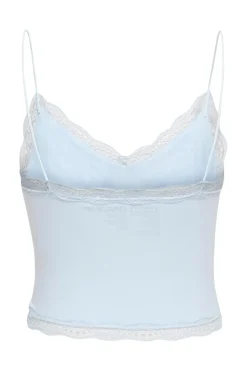 Only Onlvicky Lace Seamless Cropped Top | Nattkläder & Underkläder|T-Shirts & Toppar