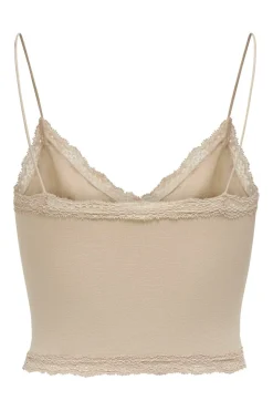Only Onlvicky Lace Seamless Cropped Top | Nattkläder & Underkläder