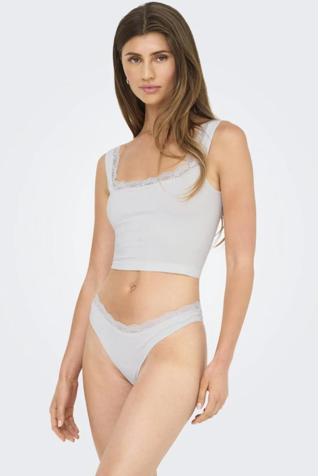 Only Onlvicky Lace Singlet Square Neck Acc | Nattkläder & Underkläder