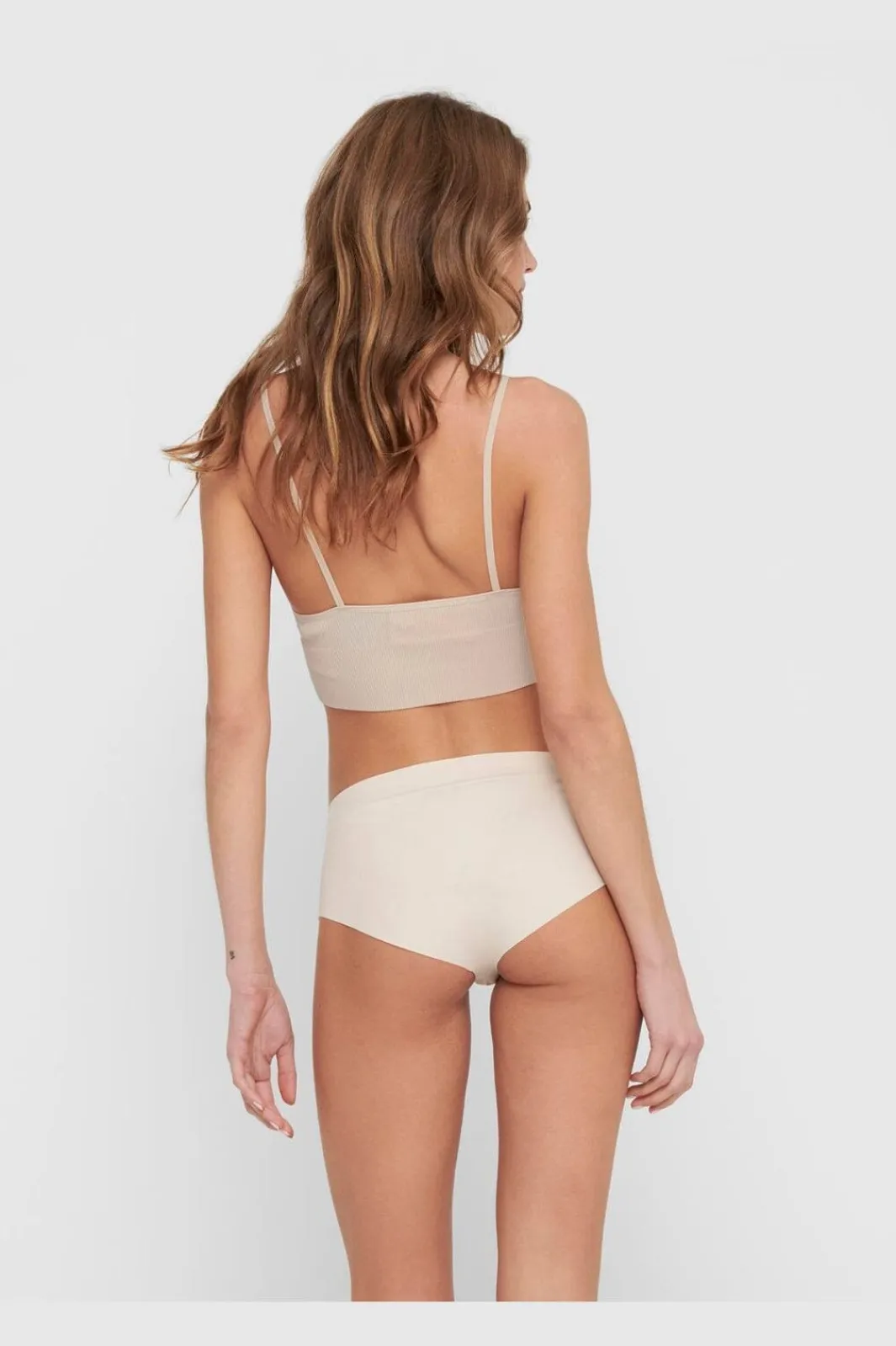 Only Onlvicky Rib Seamless Vneck Top Acc | Nattkläder & Underkläder