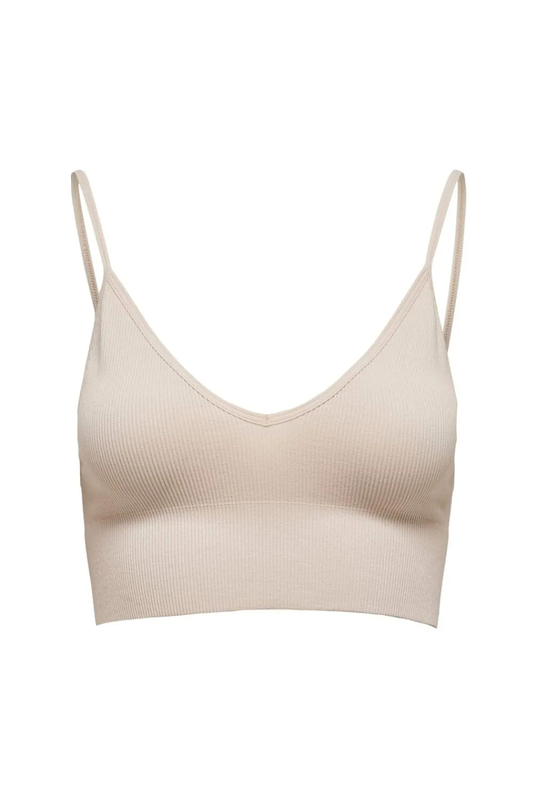 Only Onlvicky Rib Seamless Vneck Top Acc | Nattkläder & Underkläder