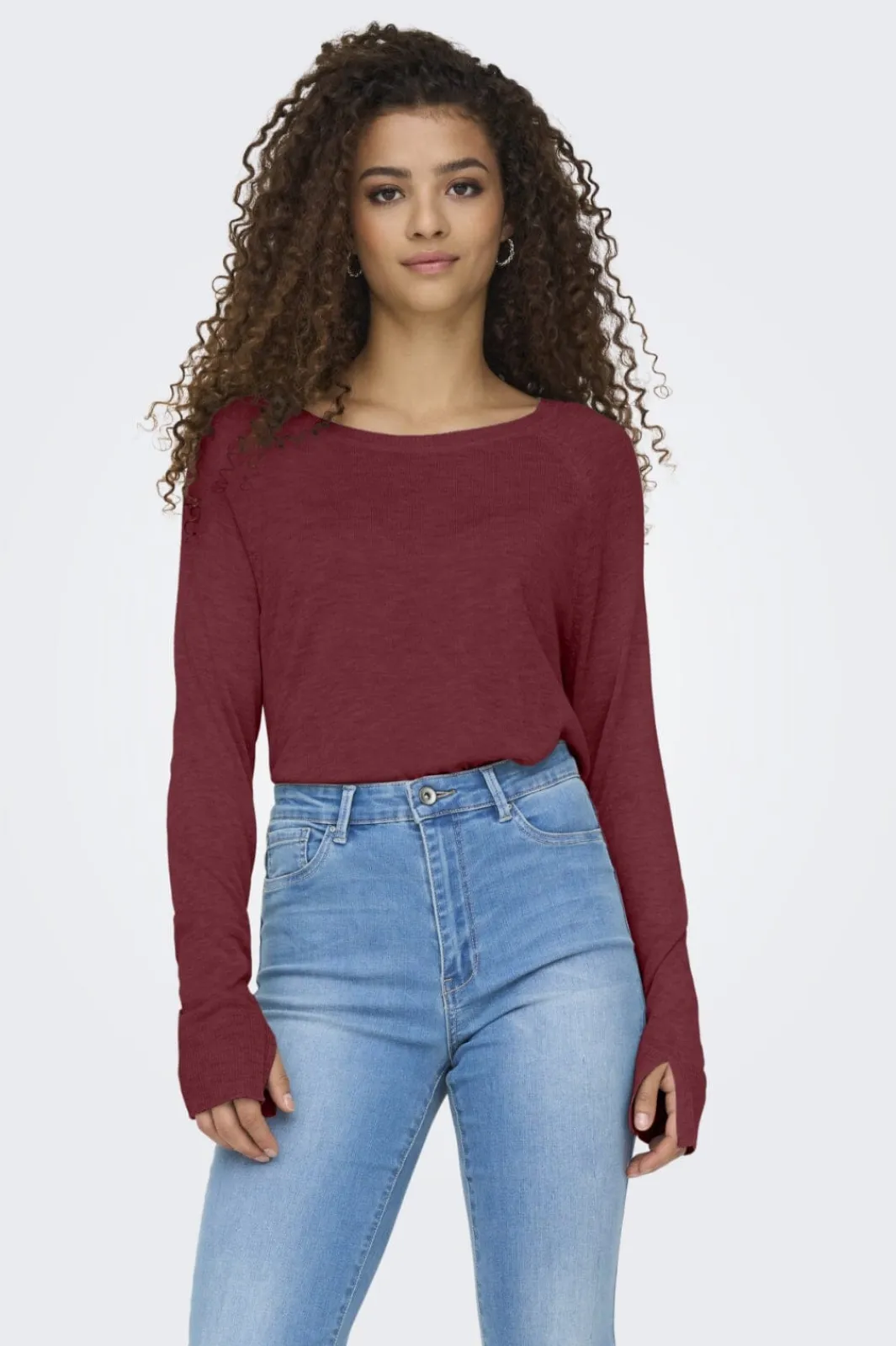 Only Onvienna O-Neck Knt | Sticka