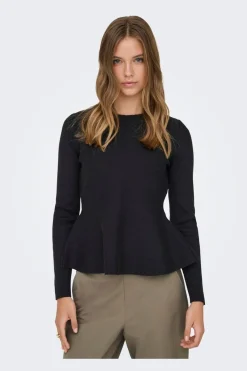 Only Onvida Pepu O-Neck Knt | Sticka