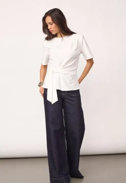 Co´Couture Orianecc Peat Tie Tee 500096 | T-Shirts & Toppar