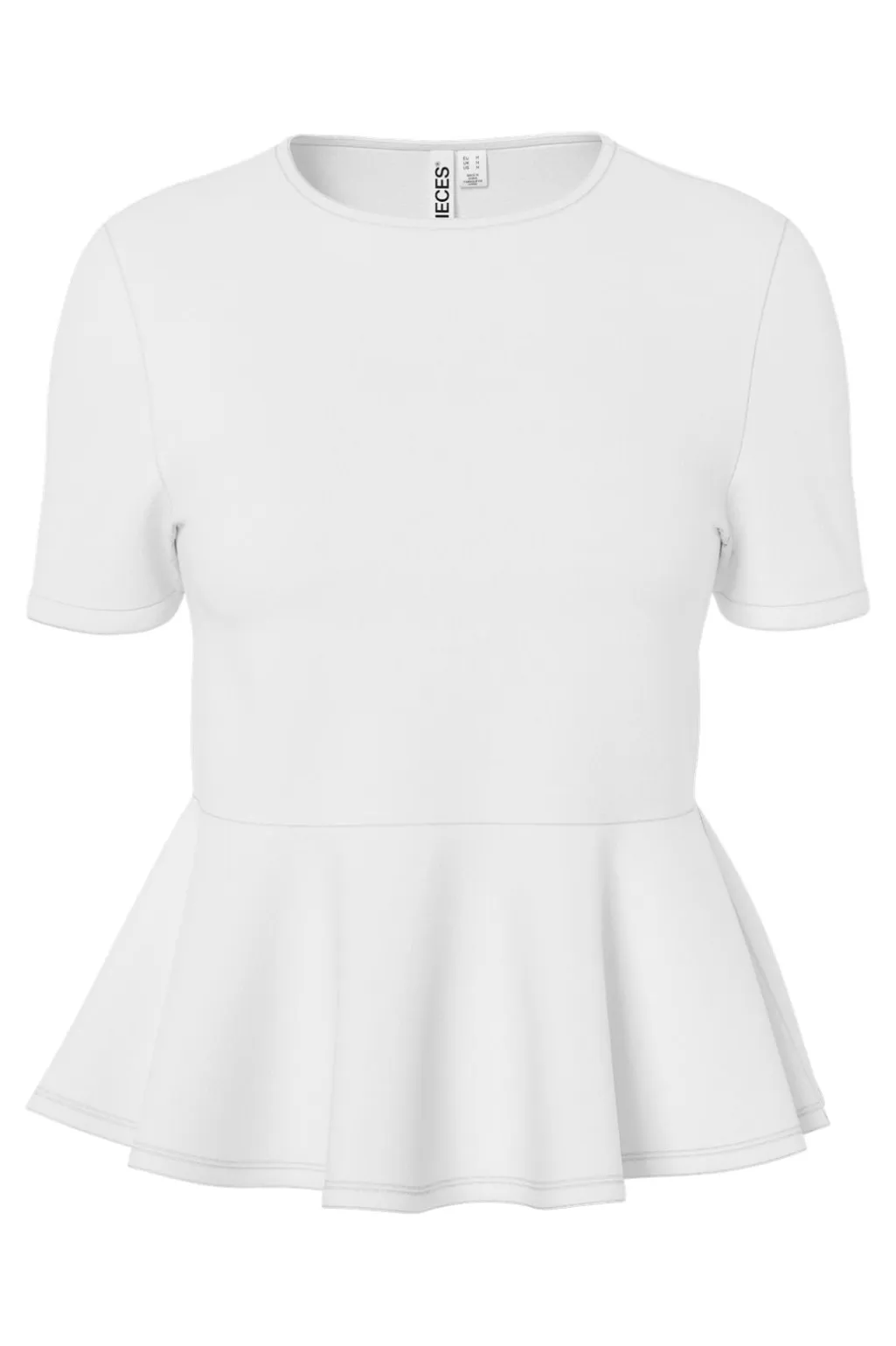 Pcalisa Ss Peplum Top