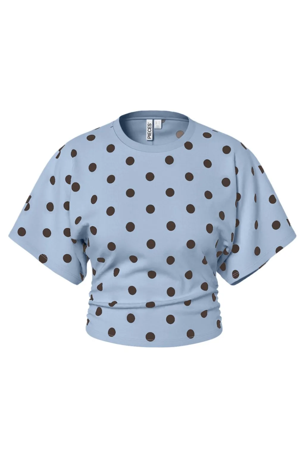 Pcalli Ss O-Neck Top Dm