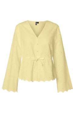 Pieces Pcarorine Ebroderi Top | Blusar & Skjortor