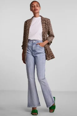 Pieces Pcboea 3/4 Printed Bazer | Blazers