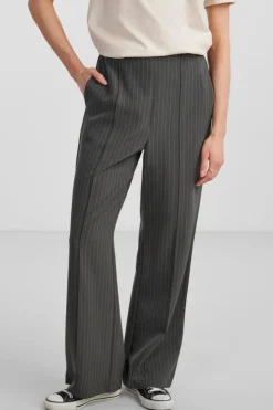 Pieces Pcboy Wide triped Pant | Jeans, Leggings & Byxor