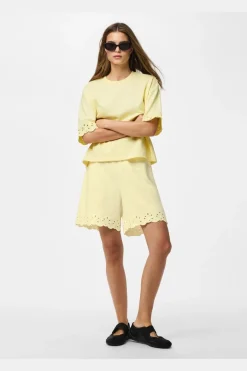 Pieces Pcchii uer Broderi hort | Shorts