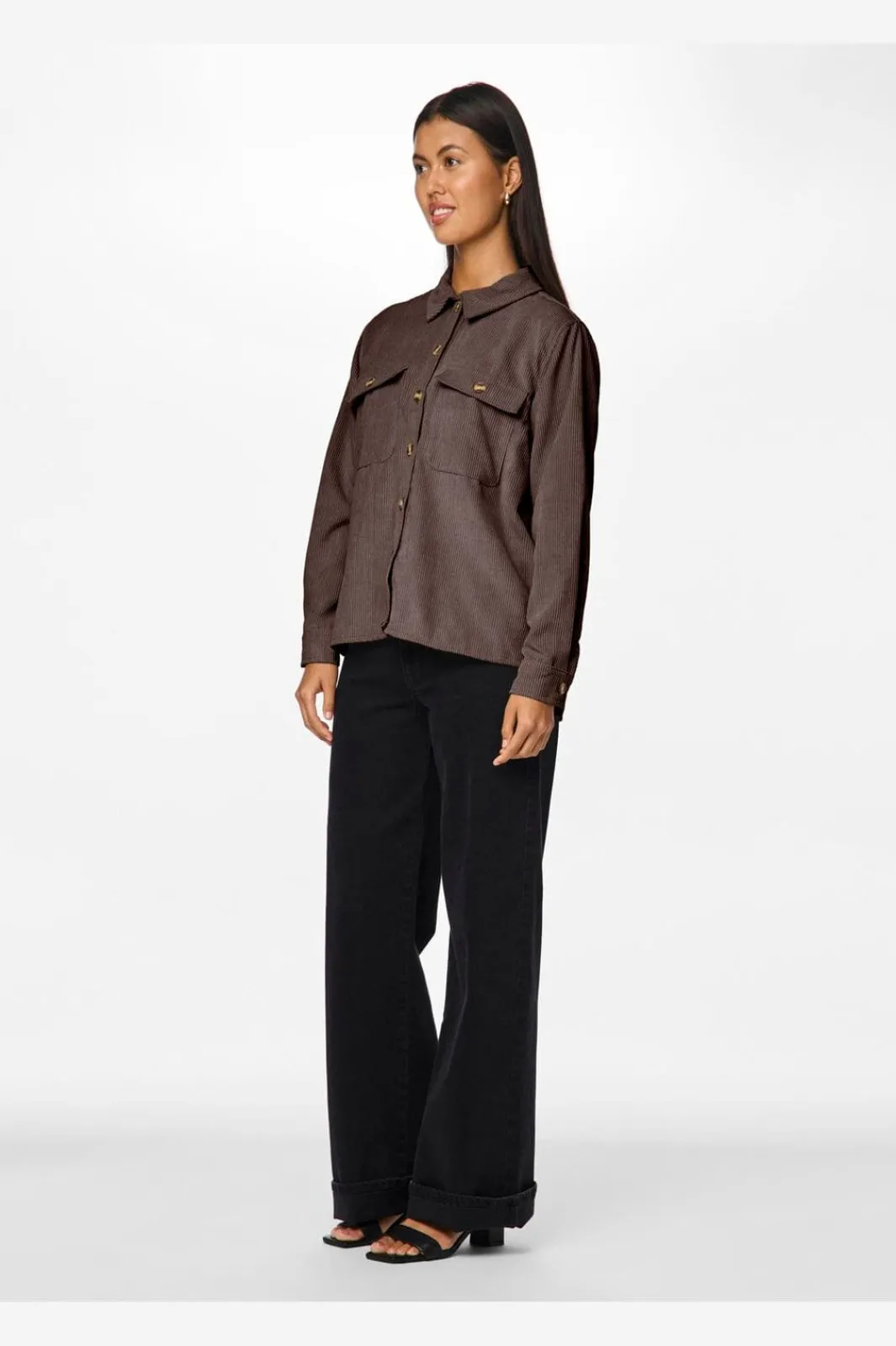 Pieces Pceffi Corduroy hirt | Blusar & Skjortor