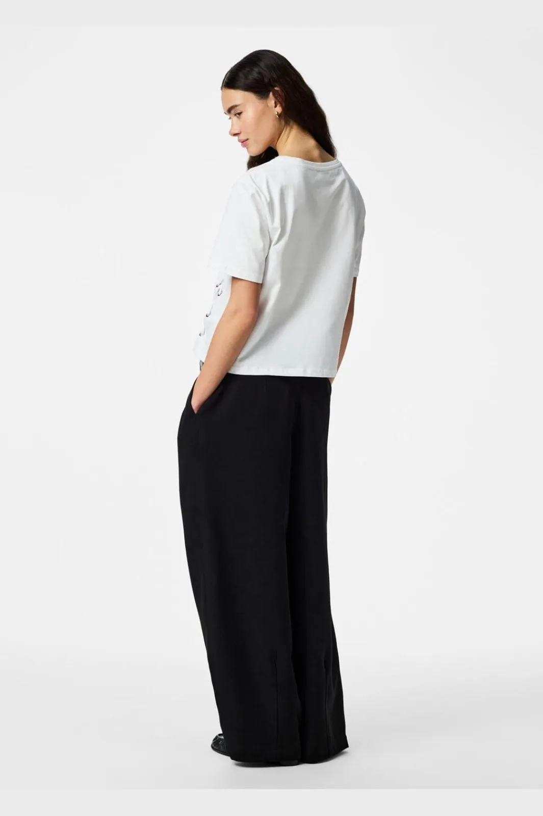 Pieces Pcfenja Tie Detai T-hirt Jr Pp | T-Shirts & Toppar