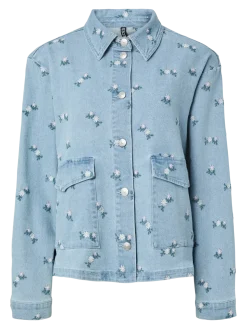 Pieces Pcfora Deni Eb hirt | Blusar & Skjortor