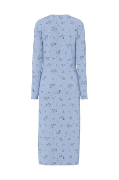 Pcflora Ls Midi Dress