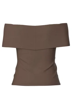 Pieces Pcgeorgina Off houder Top | T-Shirts & Toppar