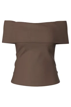 Pieces Pcgeorgina Off houder Top | T-Shirts & Toppar