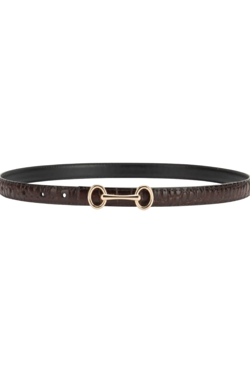 Plissé Copenhagen Pcgrace Croco Belt 70-820-631 | Bälten