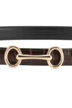 Plissé Copenhagen Pcgrace Croco Belt 70-820-631 | Bälten
