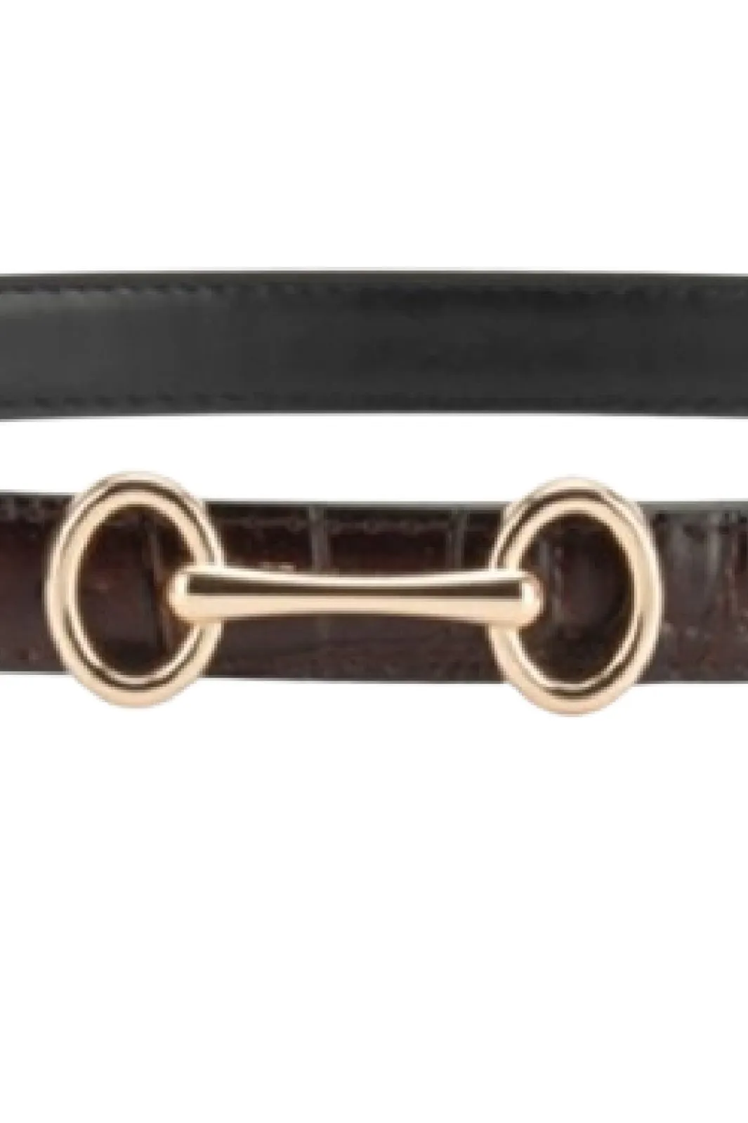 Plissé Copenhagen Pcgrace Croco Belt 70-820-631 | Bälten