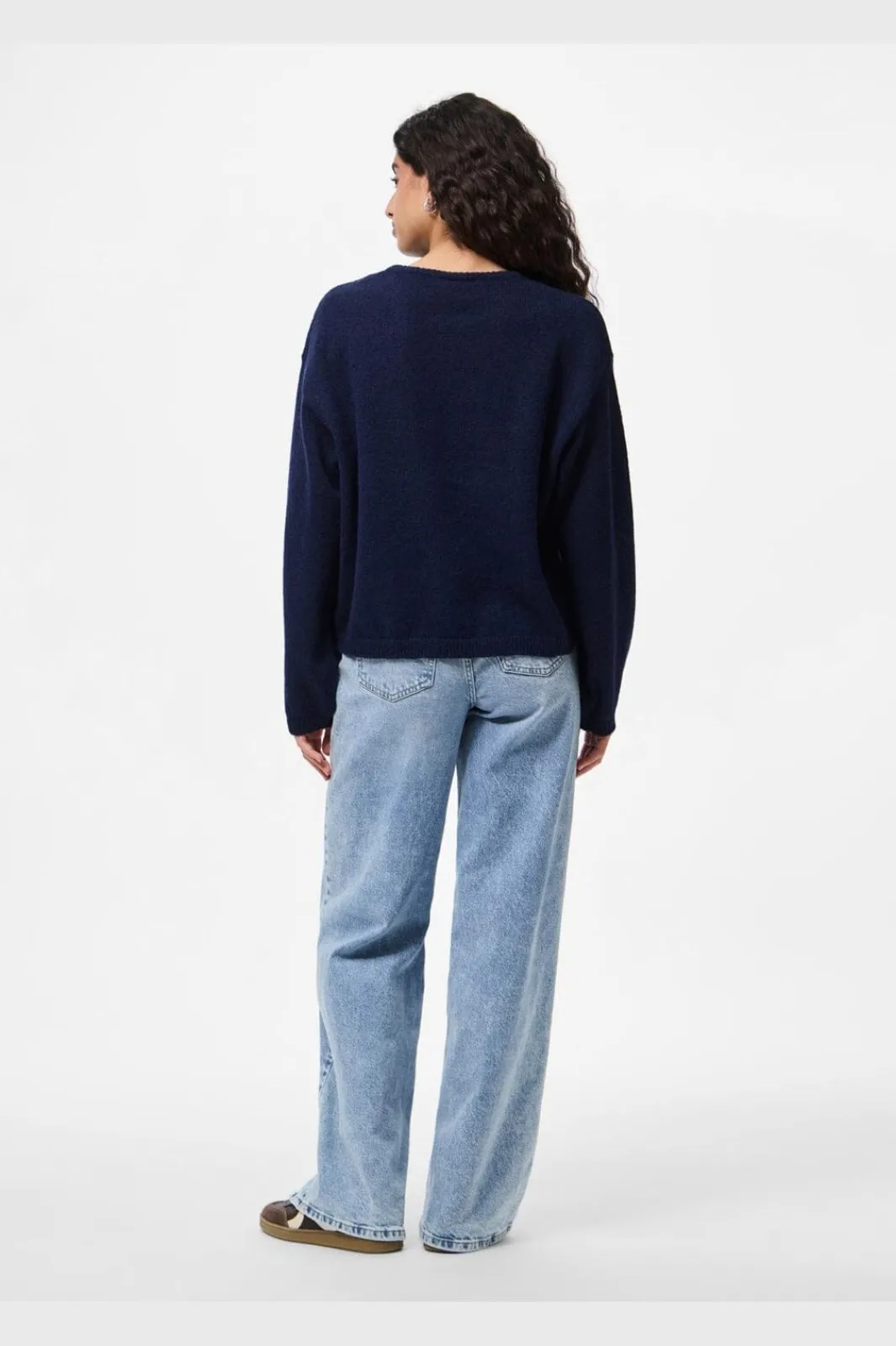 Pieces Pcida O-Neck Knit | Sticka
