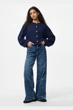 Pieces Pcida O-Neck Knit Cardigan | Amningsvänliga Kläder|Cardigans