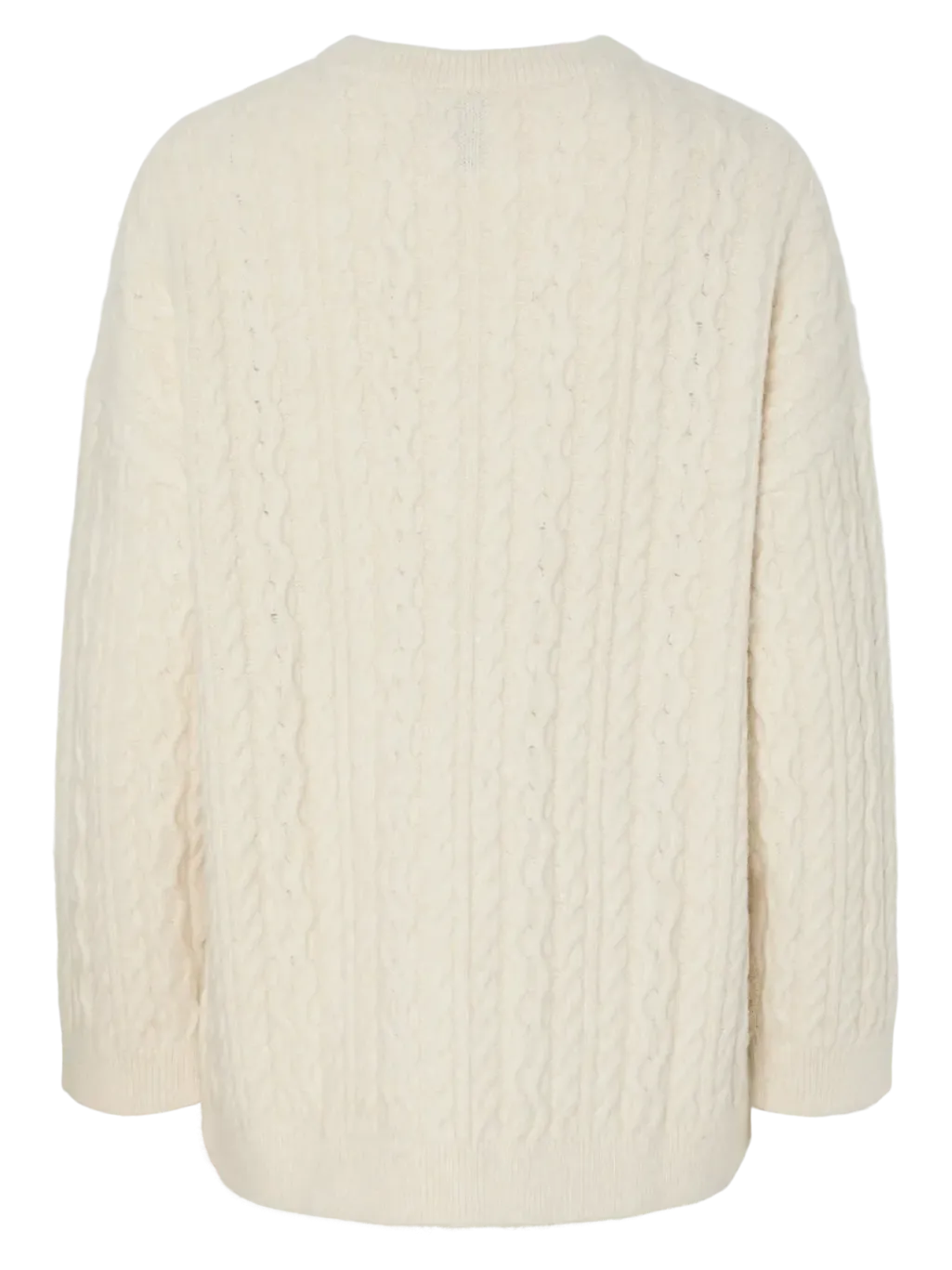 Pcjisa Ls O-Neck Long Cabel Knit