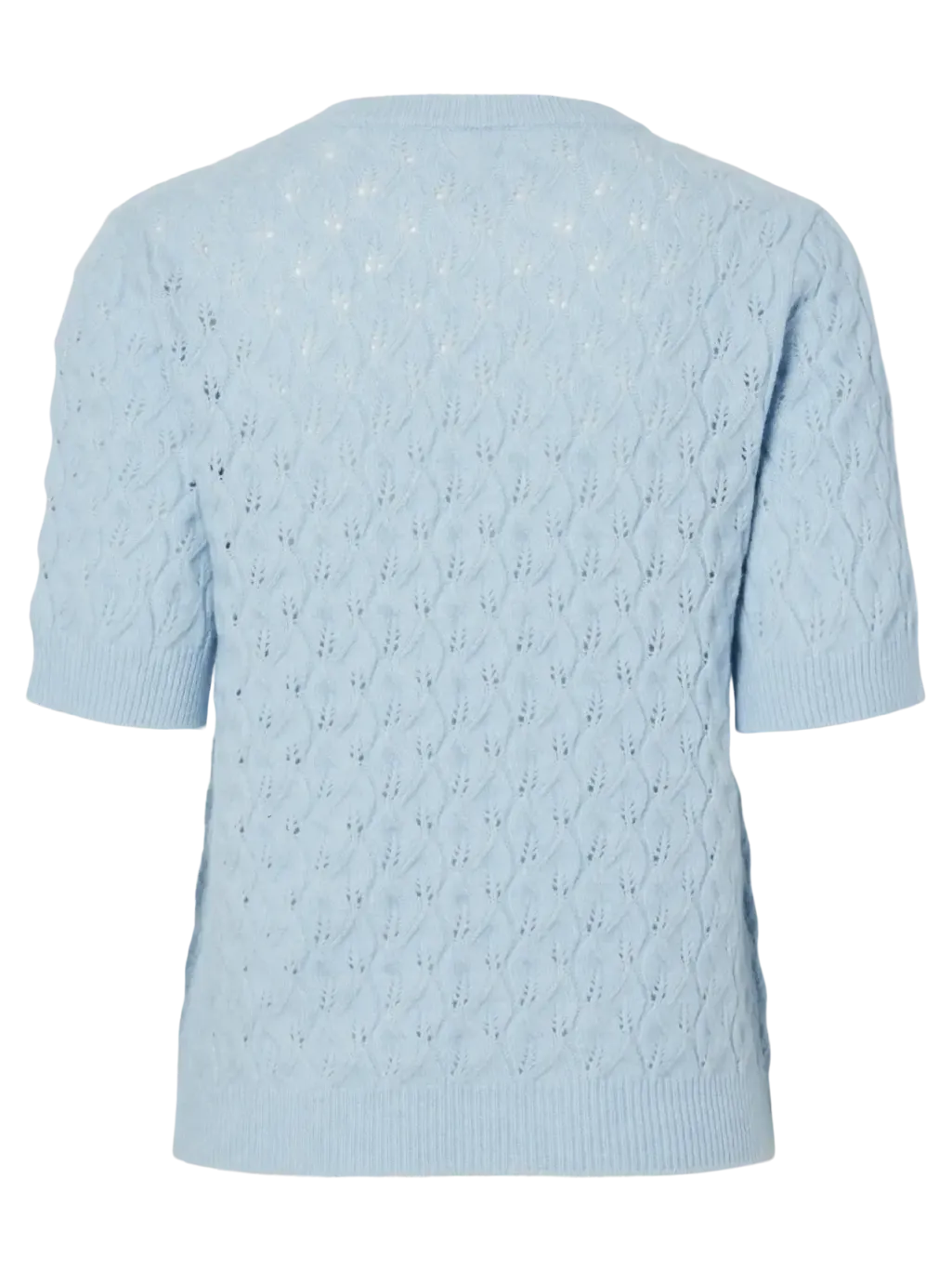 Pclelou Ss O-Neck Knit
