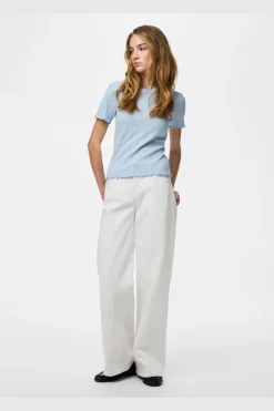 Pieces Pcarie O-Neck Poin Top | T-Shirts & Toppar