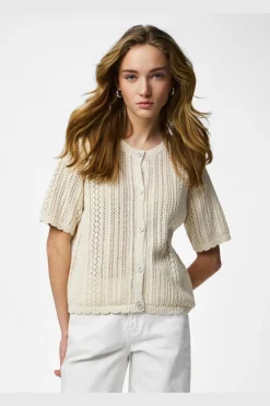Pieces Pcnuka O-Neck Knit Cardigan | Amningsvänliga Kläder|Cardigans